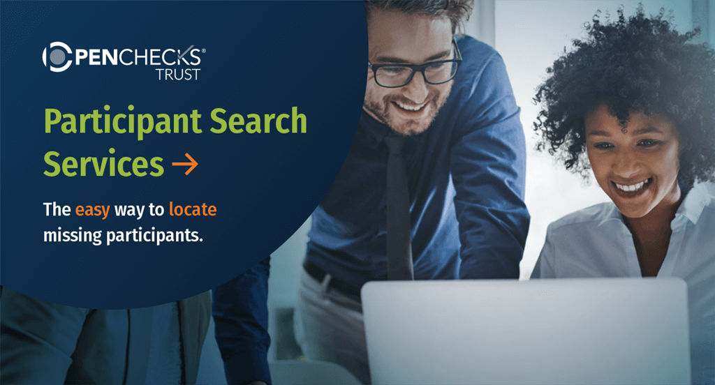 PenChecks One Pager Cover Participant Search Services