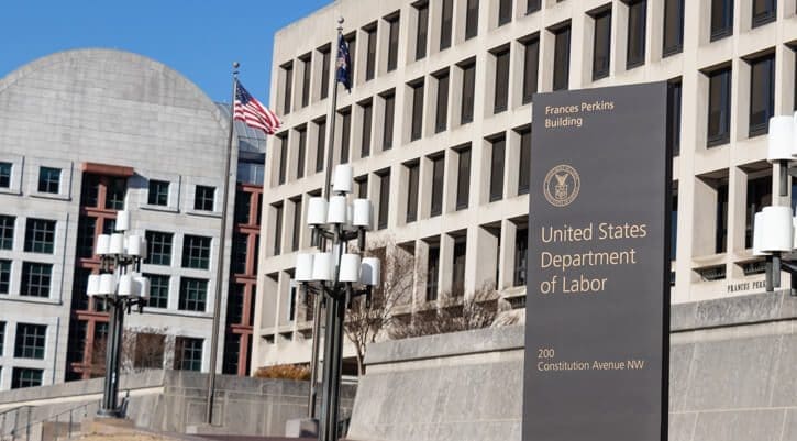 US Department of Labor / Sign and Exterior.